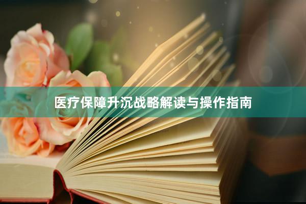 医疗保障升沉战略解读与操作指南